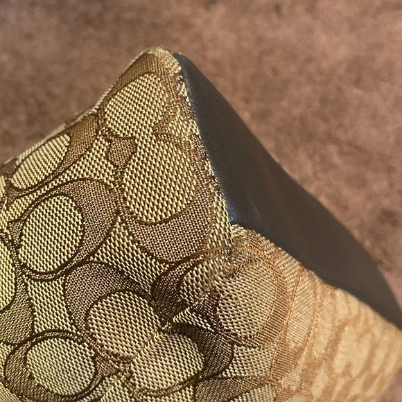 Coach Brown Crossbody Bag with Leather Trim - Picture 9 of 17